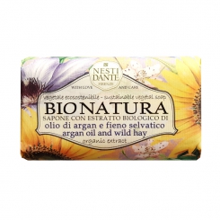 NESTI DANTE Bionatura мыло Argan Oil & Hay / масло аргании и альпийские травы